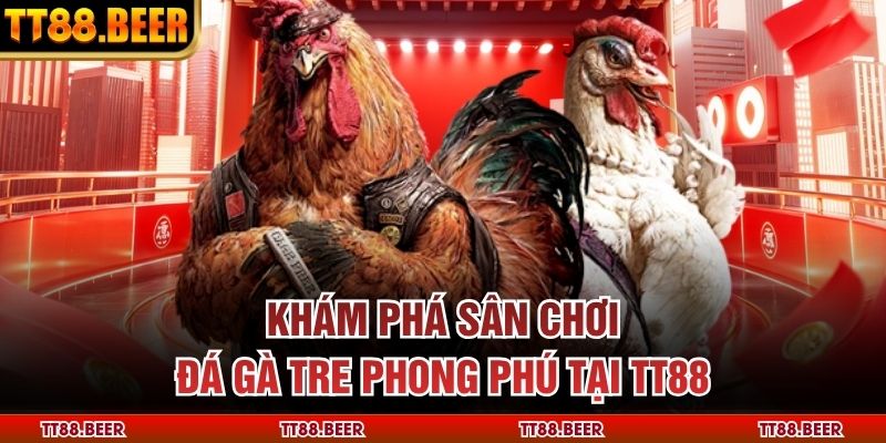 Khám phá sân chơi đá gà tre phong phú tại TT88